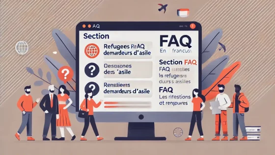 Nouvelle section FAQ : Réponses aux questions fréquentes des réfugiés et demandeurs d’asile