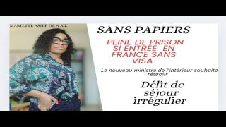 SANS PAPIERS et rentrés sans visa, PEINE DE PRISON? Amende et interdiction de séjour en France